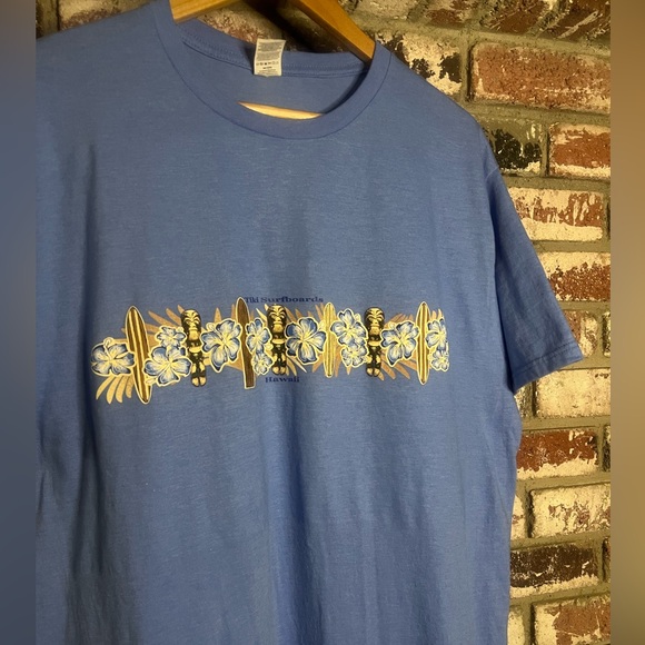 Optima Other - Men’s Tiki Surfboards Hawaii Graphic Design Tee